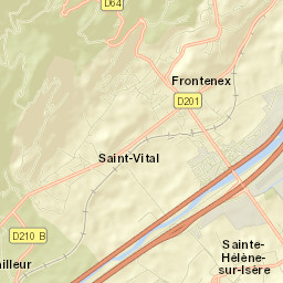 Frontenex Street Map
