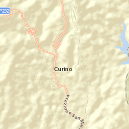Curino Street Map