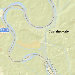 Vizzola Ticino Street Map