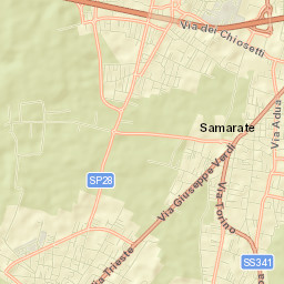 Samarate Street Map