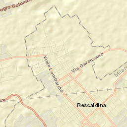 Rescaldina Street Map