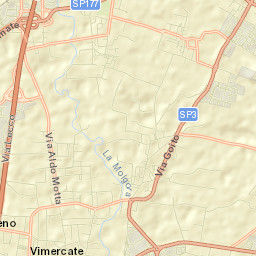 Vimercate Street Map