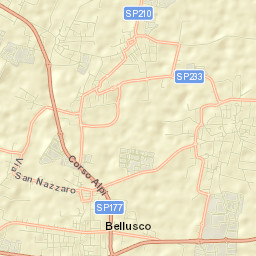 Mezzago Street Map