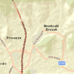 Provezze Street Map