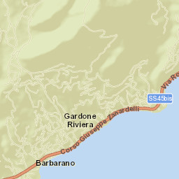 Gardone Riviera Street Map