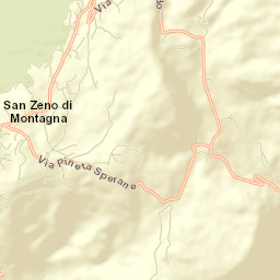 San Zeno di Montagna Street Map