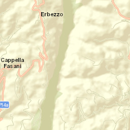 Erbezzo Street Map