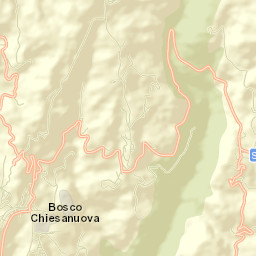 Bosco Chiesanuova Street Map