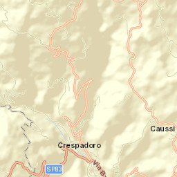 Crespadoro Street Map