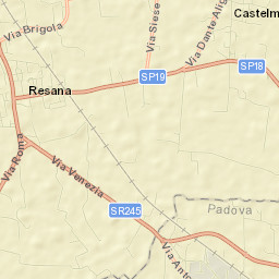 Resana Street Map