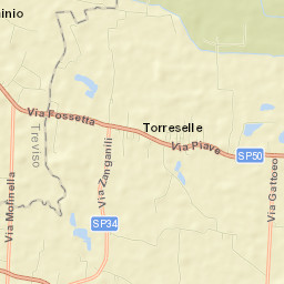 Torreselle Street Map