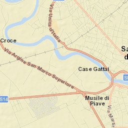 San Donà di Piave Street Map