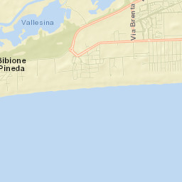 Bibione Street Map