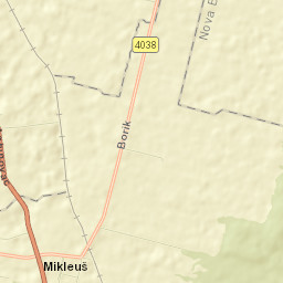 Mikleuš Street Map