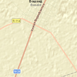 Bašaid Street Map