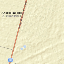 Aleksandrovo Street Map
