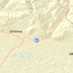 Comuna Criciova Street Map