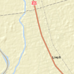 Comuna Lieşti Street Map