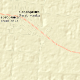 Serebryanka Street Map