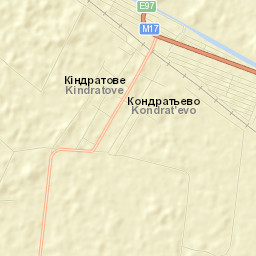 Kondratyevo Street Map