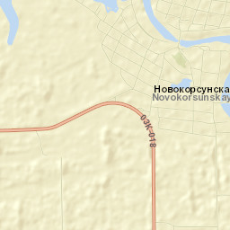 Novokorsunskaya Street Map