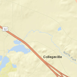 Collegeville Street Map