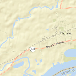 Thurso Street Map