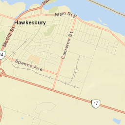 Hawkesbury Street Map
