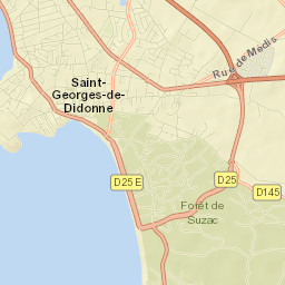 Saint-Georges-de-Didonne Street Map