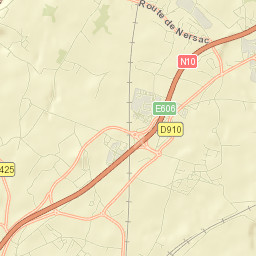 Roullet-Saint-Estèphe Street Map