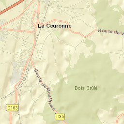 La Couronne Street Map