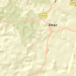 Dirac Street Map