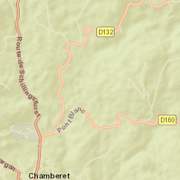 Chamberet Street Map