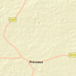 Précieux Street Map