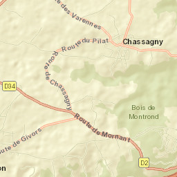 Chassagny Street Map