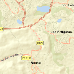 Vaulx-Milieu Street Map