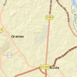 Aoste Street Map