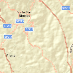 Vallanzengo Street Map