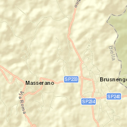Brusnengo Street Map