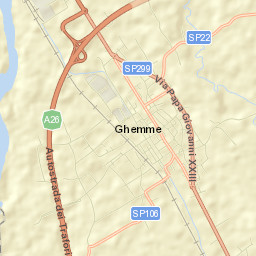 Ghemme Street Map