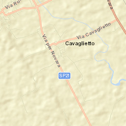 Cavaglietto Street Map