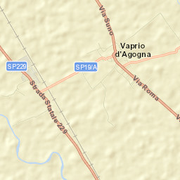 Vaprio D'Agogna Street Map