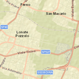 Lonate Pozzolo Street Map