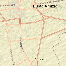 Busto Arsizio Street Map