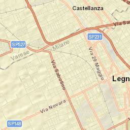 Legnano Street Map