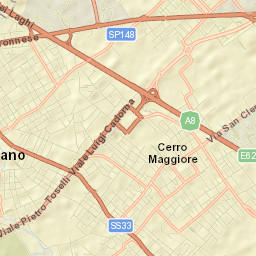 San Vittore Olona Street Map