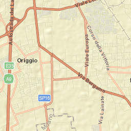 Caronno Pertusella Street Map