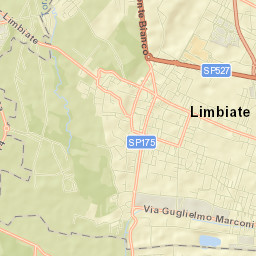 Limbiate Street Map