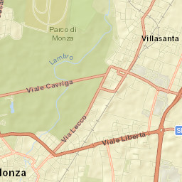 Villasanta Street Map