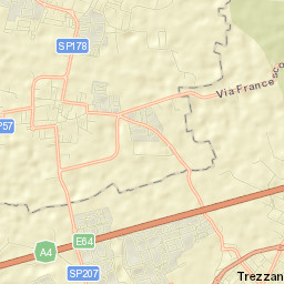 Roncello Street Map
